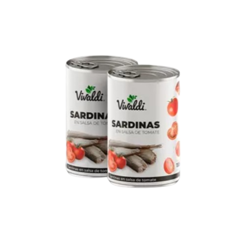 Sardina en Salsa de Tomate Vivaldi 155 gr