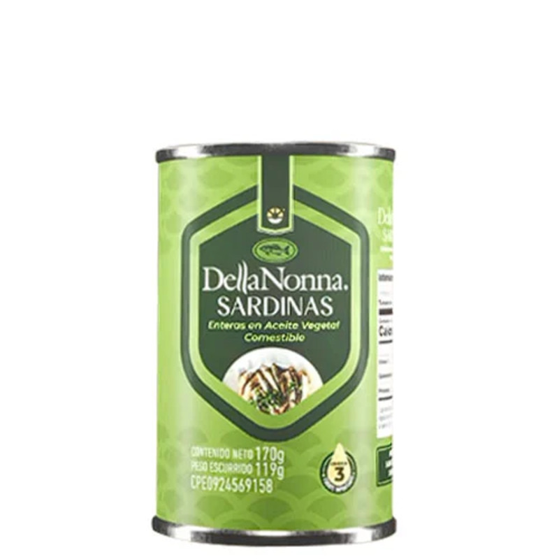 Sardina Aceite vegetal Della Nonna 170 gr