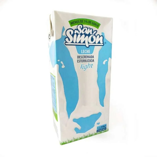 [24889] Leche Descremada UHT San Simón 1 lt