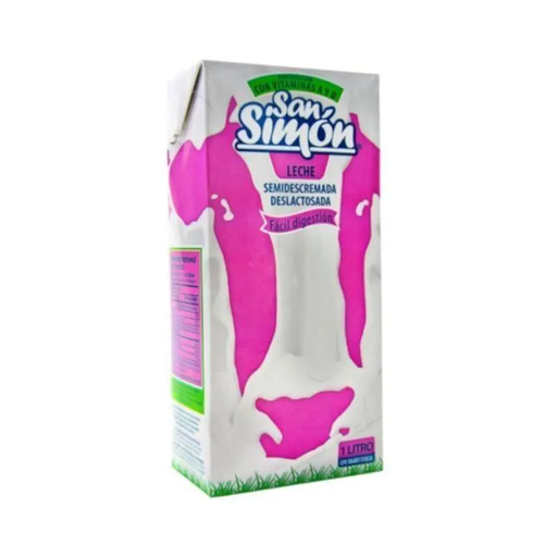 [24896] Leche Deslactosada UHT San Simón 1 lt