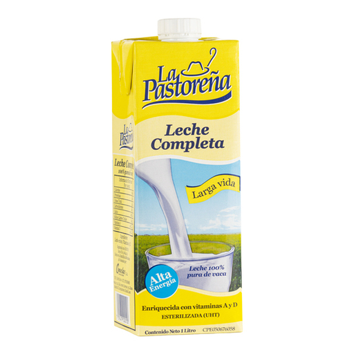 [24920] Leche Completa UHT La Pastoreña 1 lt