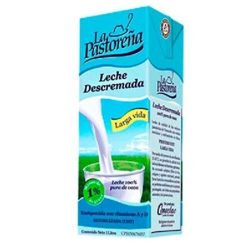 [24935] Leche Descremada UHT La Pastoreña 1 lt