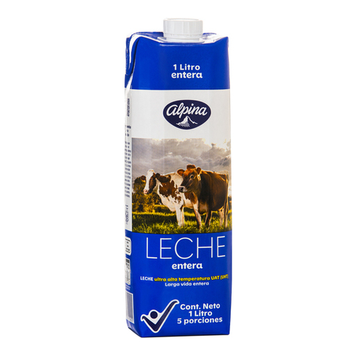 [24975] Leche Entera UHT Alpina 1 lt