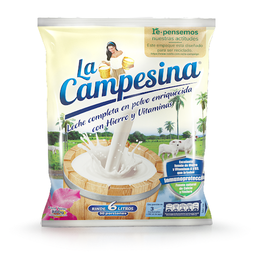 [25012] Leche Completa en polvo La Campesina 400 gr
