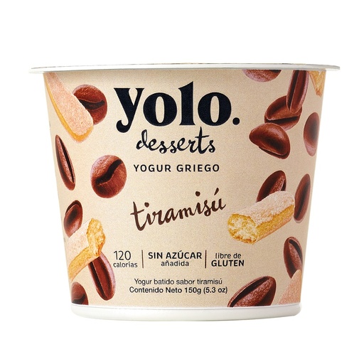 [26459] Yogurt Griego Tiramisú Yolo 150 gr