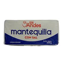 [27038] Mantequilla Los Andes 200 gr
